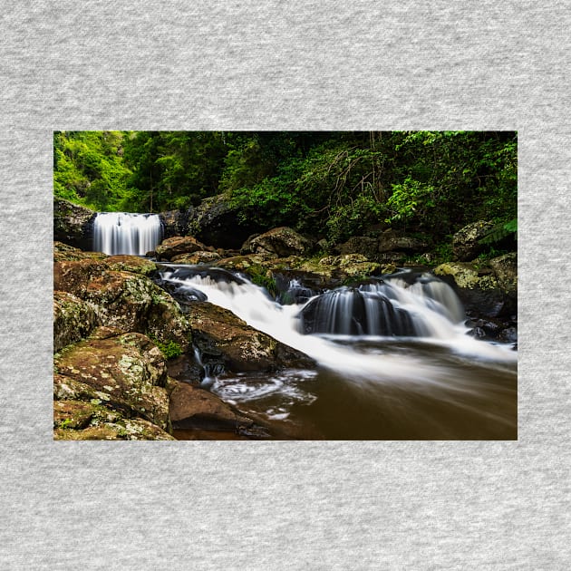 Lip Falls QLD Australia by seaearthandsky